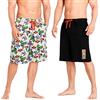 Marvel Avengers Pantaloncini Sportivi Uomo, Pacco da 2 Bermuda in Cotone per Calcio, Tennis, Basket, Palestra, Abbigliamento Uomo Sportivo S-3XL