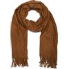 styleBREAKER Sciarpa unisex in viscosa con frange | Sciarpa 70x182 cm, versatile e calda per linverno, ideale anche come scialle.