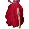 Generisch Abito da donna in tulle, a maniche lunghe, in rete, maxi abito da pavimento, sottogonna, a vita alta, a mezza lunghezza, per matrimoni, feste, cocktail, overskirt