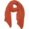 styleBREAKER Sciarpa Donna Asimmetrica in Viscosa Tinta Unita | Foulard in fibra naturale 100% per autunno e inverno, versatile come ampia stola scaldaspalle.