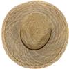BESPORTBLE Cappello di Paglia a Falda Larga Uomo, Taglia l 58-60 Cm | Stagione Calda, Viaggio e Spiaggia, Laccio Sottogola, Stile Western, per Vacanze e Shopping All'aperto
