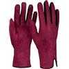 styleBREAKER Guanti touchscreen donna a contrasto | Guanti touch screen con fibre conduttive, interno in pile, vestibilità elastica per mani 16-21 cm.