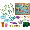 Play-Doh Fleuriste, Coffret de pâte à Modeler avec 27 Accessoires de Jardinage factices, Loisirs créatifs pour Enfants, dès 3 Ans