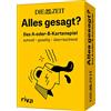 RIVA DIE ZEIT »Alles gesagt?«: Das A-oder-B-Kartenspiel. Für alle Fans des erfolgreichen Podcasts. Das perfekte Geschenk für Geburtstag, Weihnachten oder zwischendurch. Ab 18 Jahren