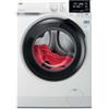 AEG Lavatrice Serie 7000 8 kg 1400 giri LR7FG84B4 Bianca | 8 kg, carica frontale, classe A, 1400 giri, PreciseWash, ProSteam, display LCD touch, bianca