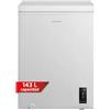 Corbero Corberó CCHM1506M - Cassetta congelatore orizzontale, 143 l, 60 cm x 85 cm, 37 dB, sistema dual, super congelamento, controllo con display, 1 cestino, bianco