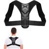 LOZTBUE Correttore Postura Uomo Donna,Fascia Posturale Spalle e Schiena Traspirante Regolabile 68-91cm,Supporto Lombare per Correggere Postura e Alleviare Dolori Schiena Collo Spalle