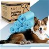 PORTENTUM Traversine cani 90x60 cm 100 pezzi - Tappetini igienici per cani 6 strati assorbenti antifuga con controllo degli odori - Tappetini cane per addestramento