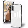 DESSEN Cover per Samsung Galaxy A50 con Protezione Obiettivo Fotocamera & Angoli Rinforzati Airbag Antiurto Custodia Silicone Trasparente Morbida TPU Anti-ingiallimento, Nero