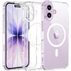 Yohii 3 in 1 Magnetica Cover per iPhone 17 con 2 Pezzi Vetro Temperato [Protezione Fotocamera] Compatibile con Mag-Safe, Custodia Antiurto di Livello Militare, Trasparente