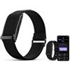 Kivermo Bionny 4.0 Bracciale, Bionny Health Fitness Bracelet, Estremamente Leggero, Monitoraggio Della Salute 24 Ore Su 24, 30 Giorni Di Autonomia, Design Senza Schermo, Involucro Del Sensore In Alluminio