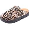 JOMIX Sabot Donna Invernali Ciabatte Chiuse in Pelle Scamosciata Pantofole Eleganti