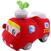 KJHBV Camion Decorazione a Confortevole dei Pompieri e Morbido Peluche Cotone Pp, Giocattolo Adorabile Forma di Regalo Compleanni Vigili del Fuoco per Cameretta