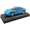 OPO 10 Modellino di Auto Compatibile con Porsche 911 Carrera S Coupé Blu in Scala 1:24 - Cararama 848268