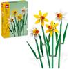 LEGO Botanicals Narcisi - Set di Fiori Finti per Bambine e Bambini 8+ Anni, Costruisci ed Esponi un Bouquet come Decorazione di Casa, Regalo per Donna, Uomo, Ragazza o Ragazzo - 40747