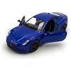 Toi-Toys Welly Modellino auto Maserati Gran Turismo Folgoro, auto in miniatura, scala 1:39 / lunghezza 12 cm, blu