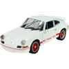 Generic Welly - Modellino di auto compatibile con Porsche 911 Carrera RS 2.7, bianco, circa 1/24 1:24, in metallo, in scatola