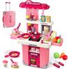 TinkerPlay Cucina Giocattolo per Bambini, Accessori da Cucina, Regalo di Compleanno per Bambine e Bambini dai 2 anni in su