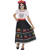 FIESTAS GUIRCA | Costume Skull Catrina Bambini - Vestito e Cintura per Ragazze - Costumi per il Giorno dei Morti, Halloween e Carnevale - Ideale per Feste in Maschera
