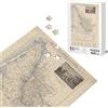 Fabulous Puzzle Classico 1000 pezzi 33 Gironde Bordeaux Dipartimento Mappa Antica Francia Regione