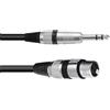 Omnitronic 30225180 cavo adattatore XLR [1x XLR Socket 3 Poly - 1x Jack Plug 6,3