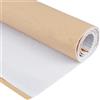 BENECREAT Interfodera in Cotone da 4.5mm, Tessuto di Interfodera Autoadesivo da 49x106cm per Quilting, Accessori per Il Cucito, Ovatta di Cotone