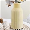 YADOBIG Vaso in Ceramica Beige, Vaso per Erba Della Pampa