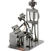 Steelman24 I Omini di Viti Radiologo I Idee Regalo Originale I Soprammobili in Metallo I Modellino