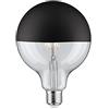 Paulmann Specchio da parete Edition Modern Classic Globe E27 6,5 W 2700 K | Luce calda in stile filamento di carbone, dimmerabile, tecnologia LED efficiente, ideale per Lampade a sospensione