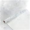 DecoMeister Pellicola Statica per Finestre 90x100 cm - Pellicola per Vetri Decorativa in PVC Perdita di Luce e Senza Colla - Facile da Applicare per Vetro Porte e Cabina Doccia - Motivo Foglie 3D