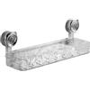 Generic Portaoggetti Doccia a Organizer da Parete Impermeabile | Portaoggetti Bagno Rimovibile per Bagno Cucina Toilette Box Doccia Lavello Specchio Camper Appartamento