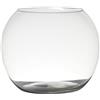 INNA-Glas Vaso a Sfera per Candele TOBI Earth, Trasparente, 20cm, Ø25cm | in Vetro - Vetro per Candele
