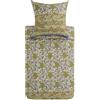 Bassetti Granfoulard Completo Copripiumino Matrimoniale Due Piazze in Raso di puro Cotone Sacco Maxi + Lenzuolo Sotto con angoli + 2 Federe Tigullio C1