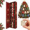 Generic Calendario dell'Avvento Natale da 24 Giorni,Mini Book Advent Calendar 2026