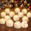 Morotty 14 Pezzi Candele Led Senza Fiamma, Bianco caldo Candele Elettriche | Candele Finte Fiamma Oscillante, Candele a LED per Halloween, Natale, Casa, Matrimoni Partito