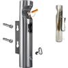 NYKCPJMW Posacenere da Esterno a Muro, Posacenere a Parete in Acciaio Inox per Esterni, Cestino per Cigarette Creative Public Smokeless Outdoor Ash Tray Smoking Receptacles Lockable