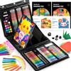 Shuttle Art Set Artistico da 335 Pezzi per Bambini, Età 6-12 Anni - Include Libri da Colorare, Matite, Pastelli, Pastelli a Cera, Acquerelli, Pennarelli e Altro