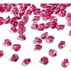 HappyFiller Pietre di cristallo finte di rocce di ghiaccio bordeaux pietre acriliche per riempitivi vasi, portacandele, centrotavola nuziali, artigianato, tavolo scatter, decorazione per la casa, 425 g