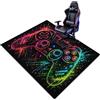 Mzyliqo Tappeto per Sedia Gaming Tappeto Sedia Ufficio Antigraffio 60 x 90 cm | Tappeto per Sedia con Ruote Tappetino Protettivo Resistente per Pavimenti Duri per pavimenti duri, parquet, laminato