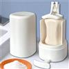 TQEBWUS Macinacapone a parete - Grattugia per sapone portatile | macinacapone a prova di perdite | macinino per sapone solido a lunga durata, dispenser di sapone ricaricabile per sala