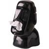 predolo Portafazzoletti Statua Moai Multifunzionale Dispenser Fazzoletti Isola di Pasqua Leggero Ornamento da Tavolo per Scrivania, Nero