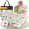 LUNOVA Coperta con peso [2025] | 2 kg | 90 x 120 cm - cotone Oekotex [15 - 25 kg di peso corporeo], lavabile, coperta terapeutica per il rilassamento