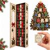 Generic Calendario dell'Avvento Natale da 24 Giorni,Mini Book Advent Calendar 2026