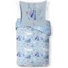 Jay Franco Kids Disney Frozen Set copripiumino - Biancheria da letto super morbida con federa, SOLO COPERTA, piumone non incluso, blu, 2 pezzi singolo