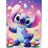 Disney Poster Decorativo da Parete Serie Cartoon Stitch Stampa su Carta Patinata 40x30cm Senza Cornice