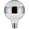 Paulmann Edition Modern Classic Globe specchio ad anello E27 6,5 W 2700 K | Luce calda in stile filamento di carbone, dimmerabile, tecnologia LED efficiente, Temperatura del colore 2700K