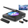 JRIHZ Lettore Blu Ray 1080P Lettore di Dischi Blu Ray per Home Cinema Riproduce Tutti