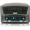 Roadstar HRA 270CD BT Radio CD Portatile Vintage Digital Dab/Dab /FM Lettore CD