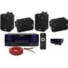 Prostore Italy KIT AUDIO FILODIFFUSIONE PER LOCALI CON BLUETOOTH SLOT USB TELECOMANDO CON CASSE