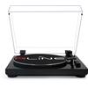 RLINE Giradischi Vinili Bluetooth Nero Lucido Lettore Vinili 33 e 45 Giri Piatto